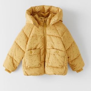 Zara Yellow Puffer 18-24m